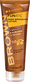 tannymaxx brown exotic funatic dark bronzing losyon 125ml