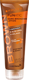 tannymaxx brown fruity funatic dark bronzing losyon 125ml